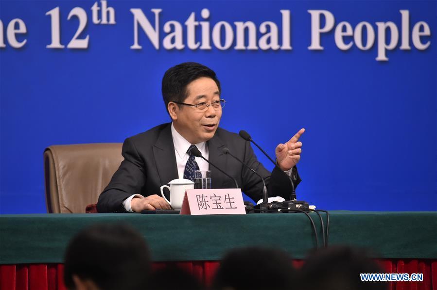 (TWO SESSIONS)CHINA-BEIJING-NPC-PRESS CONFERENCE-EDUCATION (CN)