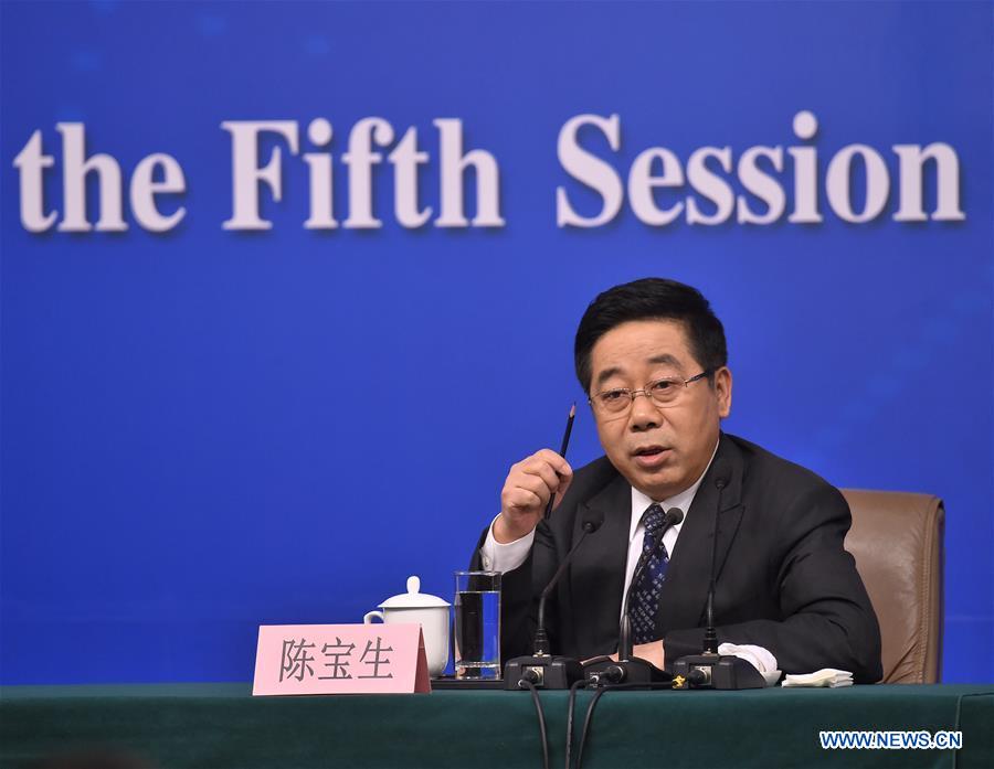 (TWO SESSIONS)CHINA-BEIJING-NPC-PRESS CONFERENCE-EDUCATION (CN)