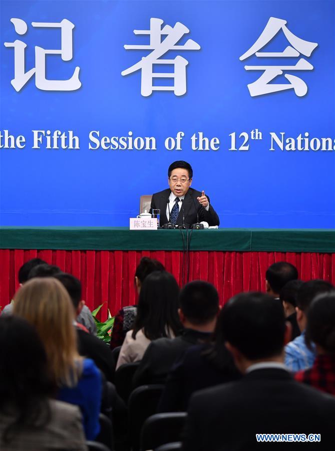 (TWO SESSIONS)CHINA-BEIJING-NPC-PRESS CONFERENCE-EDUCATION (CN)