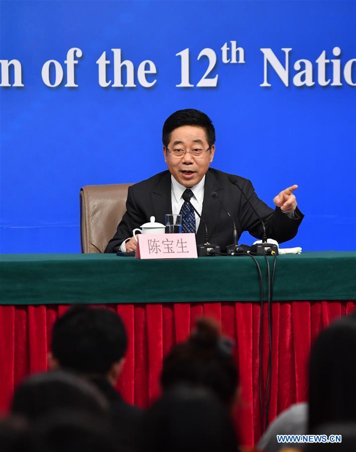 (TWO SESSIONS)CHINA-BEIJING-NPC-PRESS CONFERENCE-EDUCATION (CN)