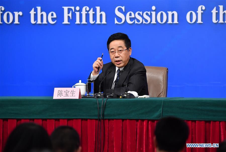 (TWO SESSIONS)CHINA-BEIJING-NPC-PRESS CONFERENCE-EDUCATION (CN)