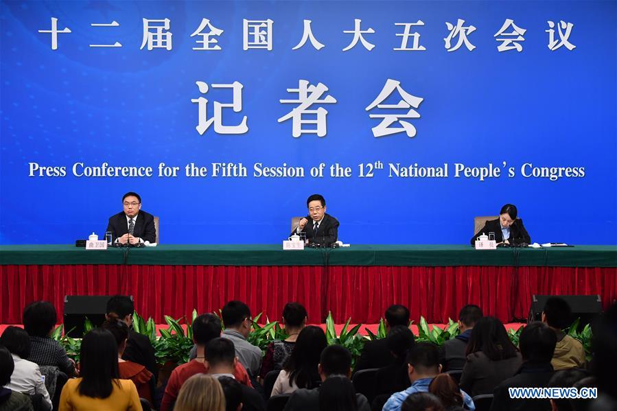 (TWO SESSIONS)CHINA-BEIJING-NPC-PRESS CONFERENCE-EDUCATION (CN)