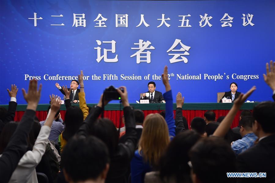 (TWO SESSIONS)CHINA-BEIJING-NPC-PRESS CONFERENCE-EDUCATION (CN)