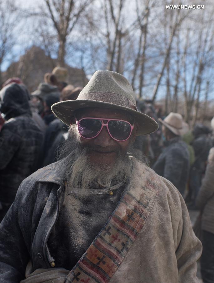 CHINA-TIBET-SPRING-TRADITIONAL ACTIVITY (CN)