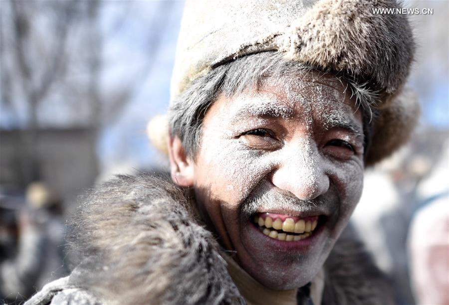 CHINA-TIBET-SPRING-TRADITIONAL ACTIVITY (CN)