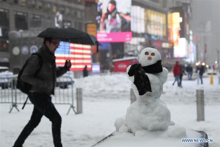U.S.-NEW YORK-STORM-STELLA