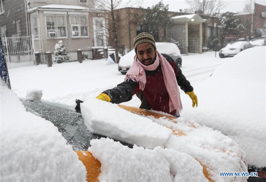 U.S.-NEW YORK-STORM-STELLA