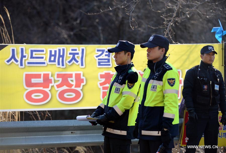 SOUTH KOREA-SEONGJU-THAAD DEPLOYMENT-SECURITY