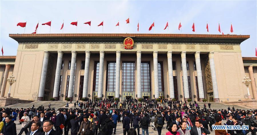 (TWO SESSIONS)CHINA-BEIJING-NPC-CLOSING (CN)