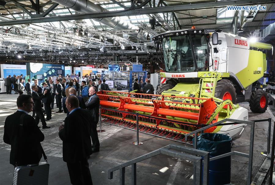 Photo taken on March 15, 2017 shows a view of the Bosch ConnectedWorld 2017 in Berlin, capital of Germany. Photo taken on March 15, 2017 shows a view of the Bosch ConnectedWorld 2017 in Berlin, capital of Germany.