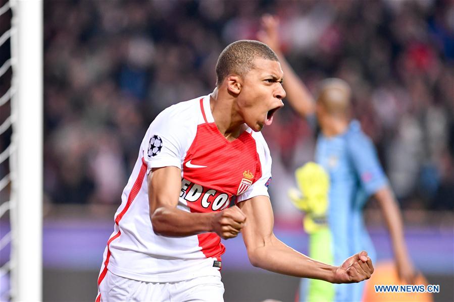 (SP)MONACO-FONTVIEILLE-CHAMPIONS LEAGUE-ROUND OF 16-MAN CITY VS AS MONACO
