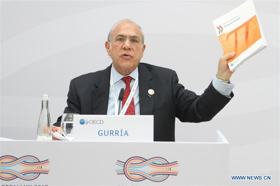 GERMANY-BADEN-BADEN-OECD-PRESS CONFERENCE