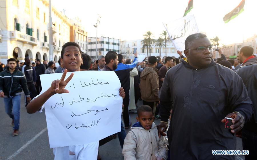 LIBYA-TRIPOLI-DEMONSTRATION