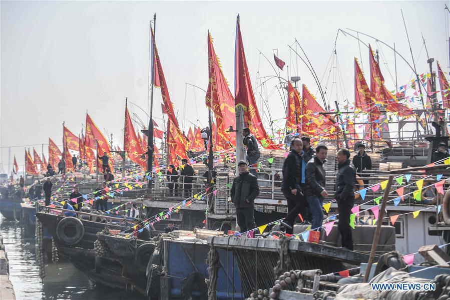 CHINA-LIAONING-RITUAL-FISHING(CN)  
