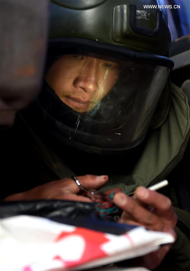 CHINA-KUNMING-BOMB DISPOSAL-DRILL (CN)