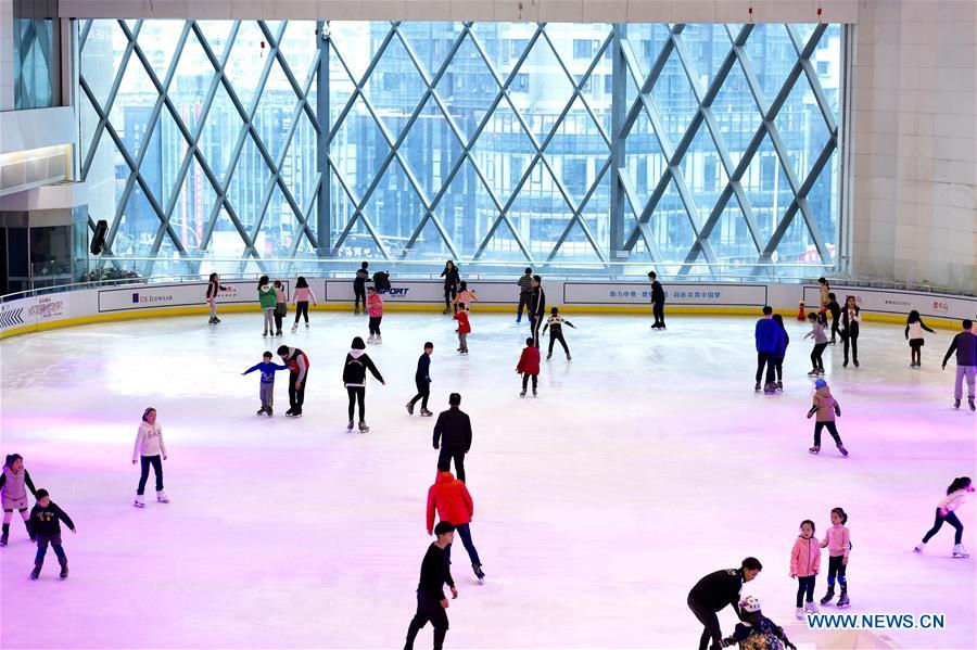 (SP)CHINA-FUZHOU-WINTER SPORTS-FEATURE