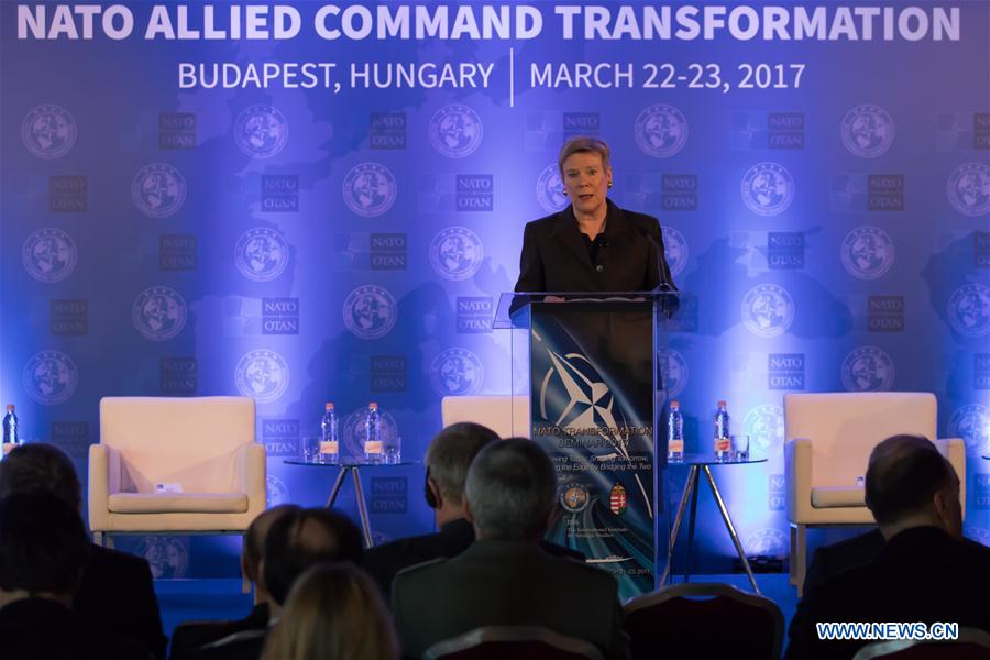 HUNGARY-BUDAPEST-NATO-TRANSFORMATION SEMINAR