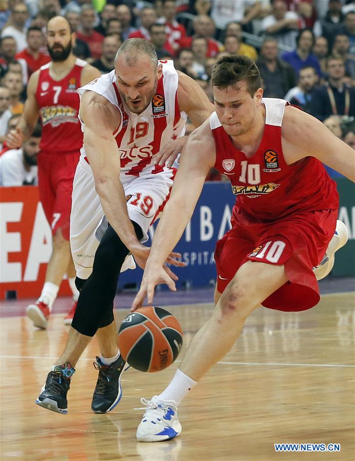 (SP)SERBIA-BELGRADE-BASKETBALL-EUROLEAGUE-CRVENA ZVEZDA VS OLYMPIACOS PIREUS