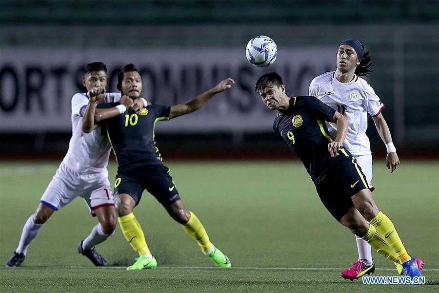 (SP)THE PHILIPPINES-MANILA-SOCCER-FRIENDLY MATCH