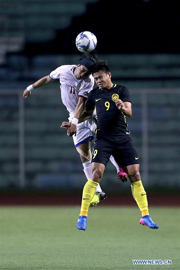 (SP)THE PHILIPPINES-MANILA-SOCCER-FRIENDLY MATCH