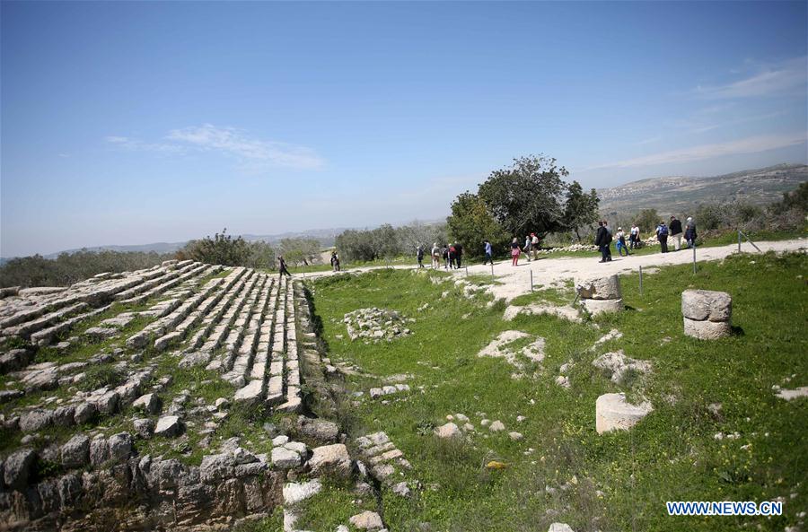 MIDEAST-NABLUS-SEBASTIA