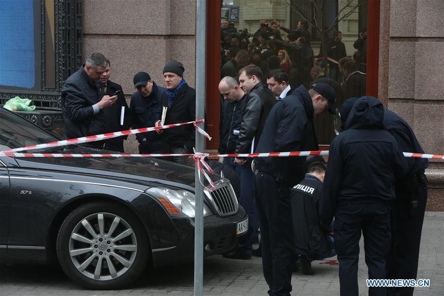UKRAINE-KIEV-FORMAER RUSSIAN LAWMAKER-SHOOTING-DEAD