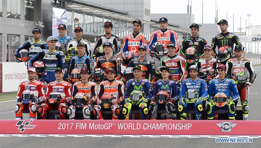 (SP)QATAR-DOHA-MOTO GP-GROUP PHOTO