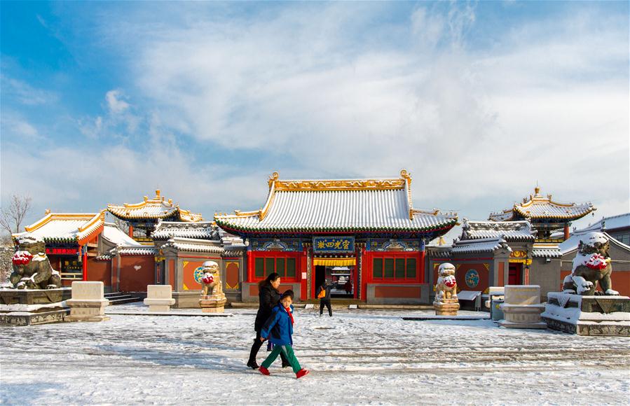 #CHINA-HOHHOT-SNOWFALL (CN)