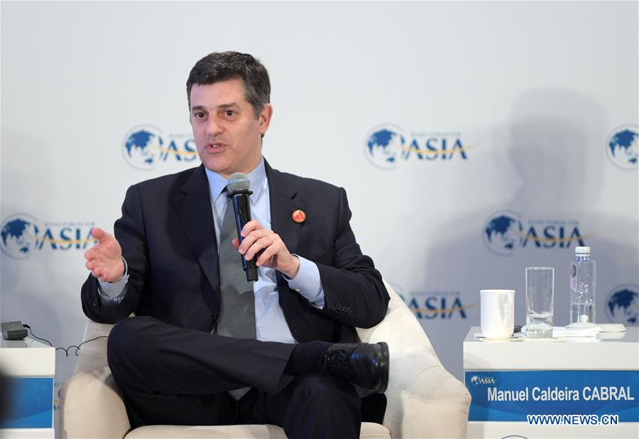 CHINA-BOAO-FORUM-DIALOGUE WITH LEADERS (CN)