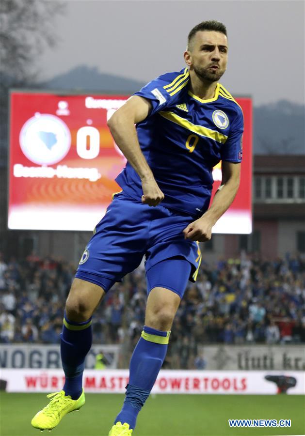 (SP)BOSNIA AND HERZEGOVINA-ZENICA-SOCCER-FIFA WORLD CUP-QUALIFIERS-BIH VS GIB