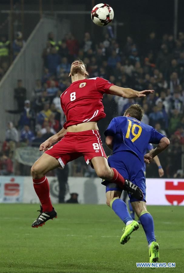 (SP)BOSNIA AND HERZEGOVINA-ZENICA-SOCCER-FIFA WORLD CUP-QUALIFIERS-BIH VS GIB