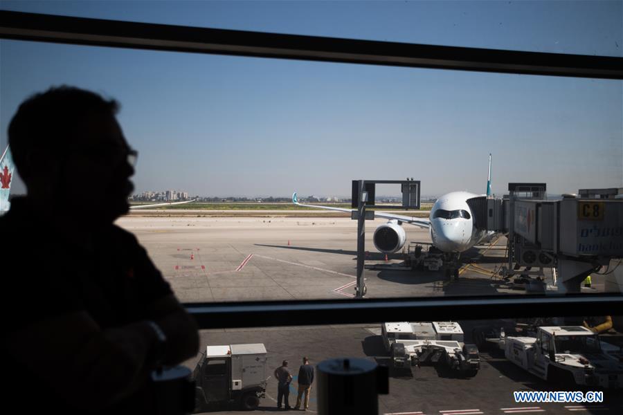 Cathay Pacific launched Sunday a new flight route linking Hong Kong and Tel Aviv. Cathay Pacific launched Sunday a new flight route linking Hong Kong and Tel Aviv.