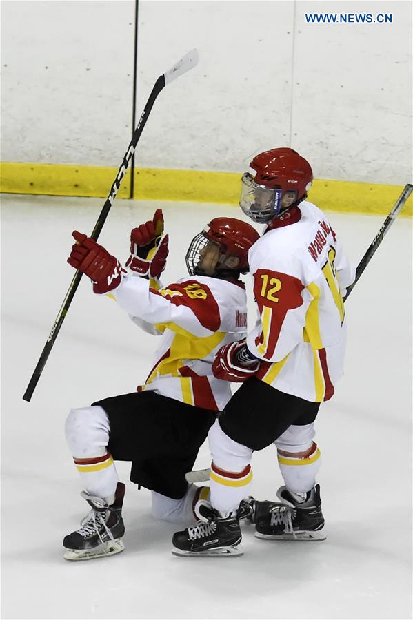 (SP)CHINA-TAIPEI-ICE HOCKEY-IIHF-U18 WORLD CHAMPIONSHIP-DIV III GROUP A-CHN VS TUR
