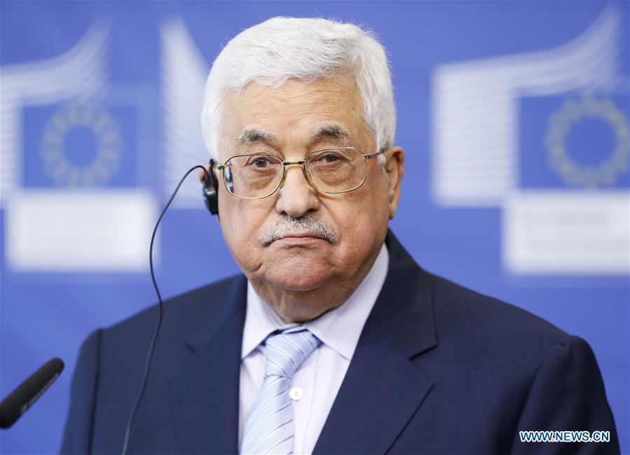 BELGIUM-BRUSSELS-EU-PALESTINE-ABBAS-VISIT