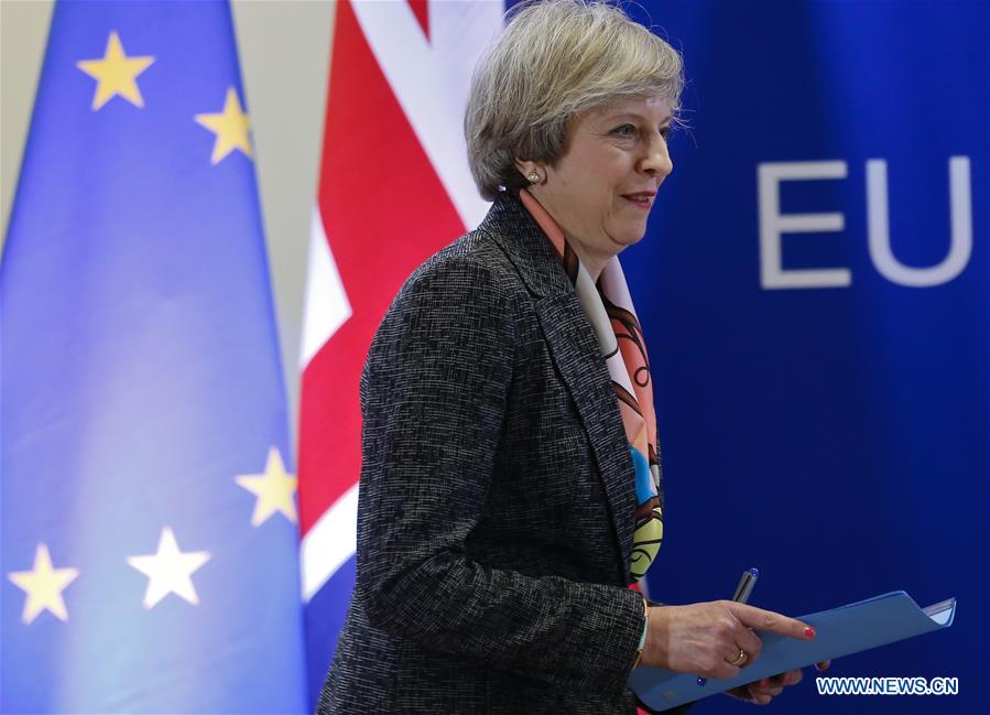 BRITAIN-BREXIT-OFFICIAL BEGINNING