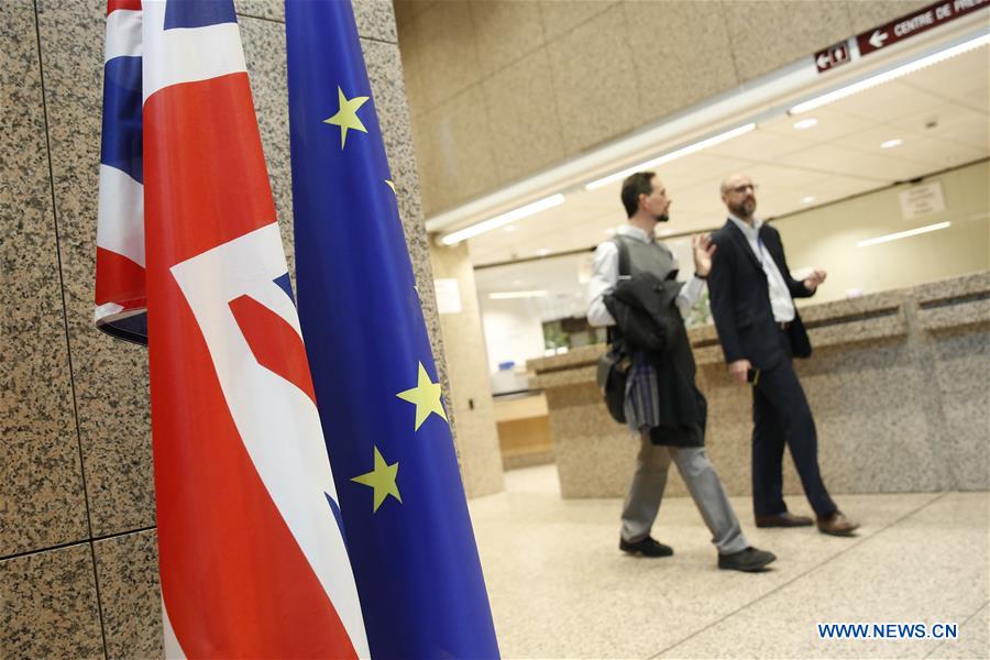 BRITAIN-BREXIT-OFFICIAL BEGINNING