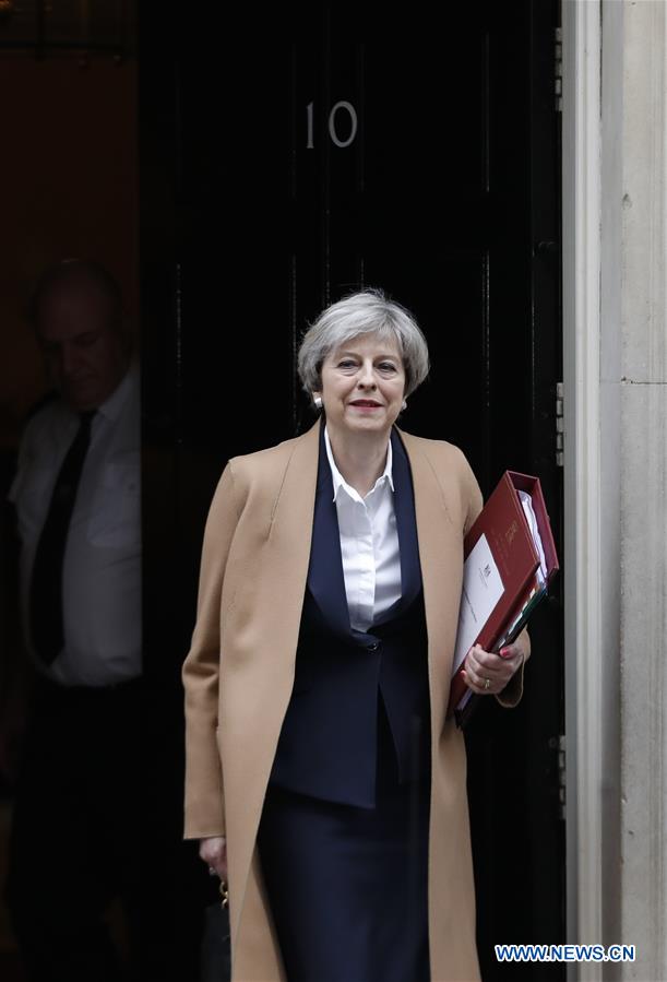 BRITAIN-BREXIT-OFFICIAL BEGINNING