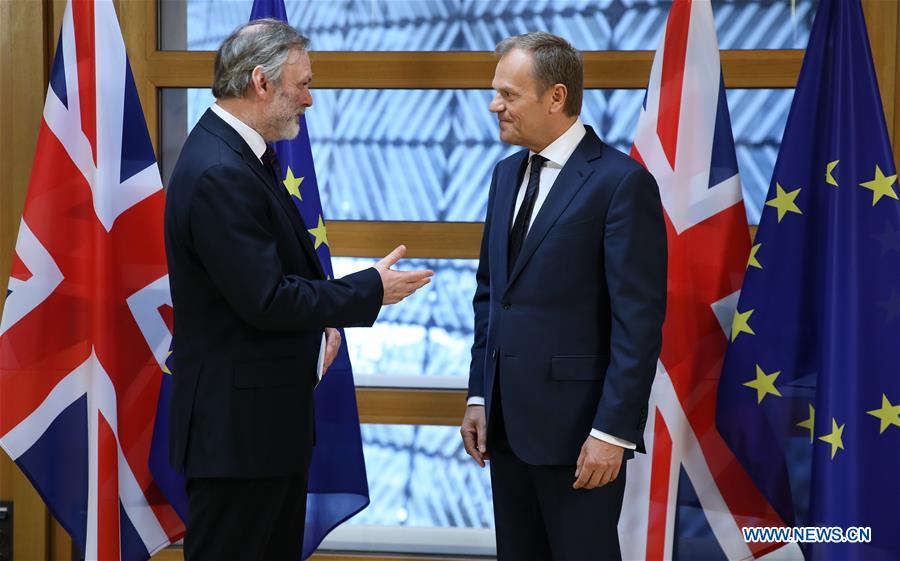 BRITAIN-BREXIT-OFFICIAL BEGINNING