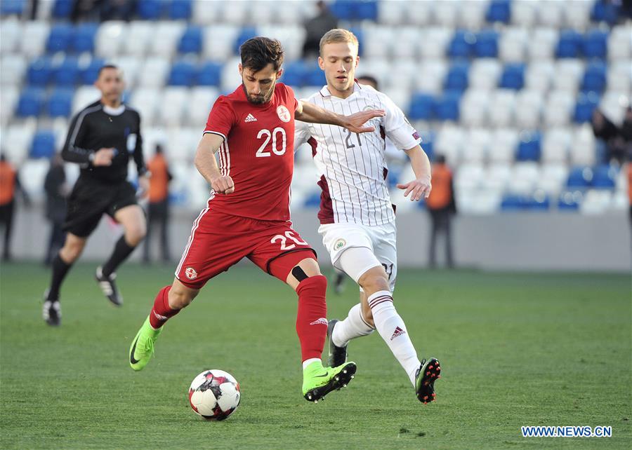 (SP)GEORGIA-TBILISI-FOOTBALL-FRIENDLY MATCH