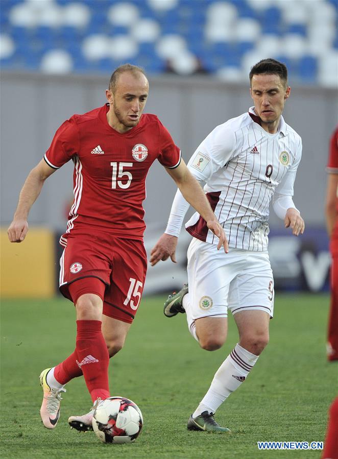 (SP)GEORGIA-TBILISI-FOOTBALL-FRIENDLY MATCH