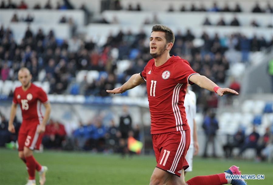 (SP)GEORGIA-TBILISI-FOOTBALL-FRIENDLY MATCH