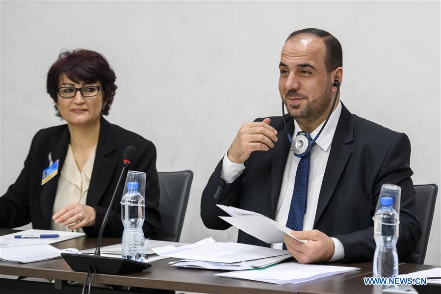 SWITZERLAND-GENEVA-UN-SYRIA PEACE TALKS-OPPOSITION
