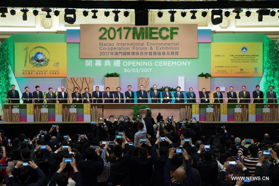 CHINA-MACAO-FORUM-GREEN DEVELOPMENT(CN)