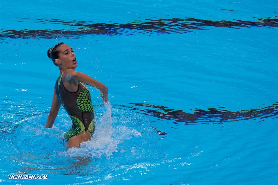 (SP)HUNGARY-BUDAPEST-FINA WORLD CHAMPIONSHIPS-SYNCHRO-WOMEN SOLO TECHNICAL FINAL