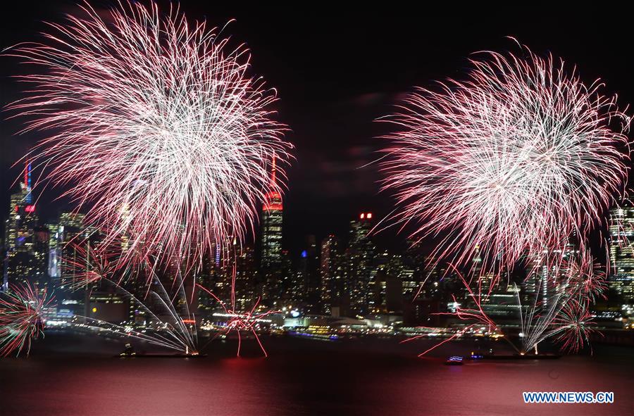 U.S.-NEW YORK-CHINESE LUNAR NEW YEAR-FIREWORKS
