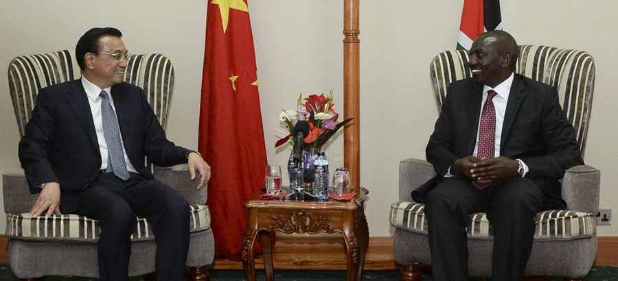 Chinese Premier meets with Kenyan Deputy President