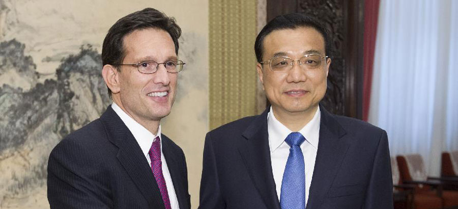 China, U.S. should respect each other, say Premier Li