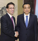 China, U.S. should respect each other, say Premier Li