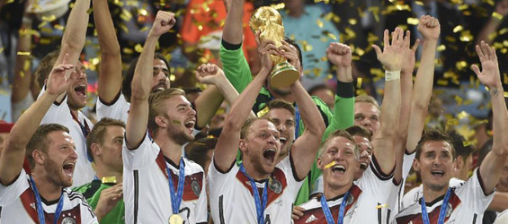 Germany beat Argentina 1-0 to win World Cup