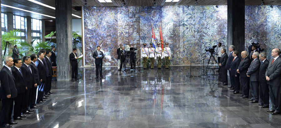 Chinese President Xi Jinping awarded Cuba's Jose Marti Medal